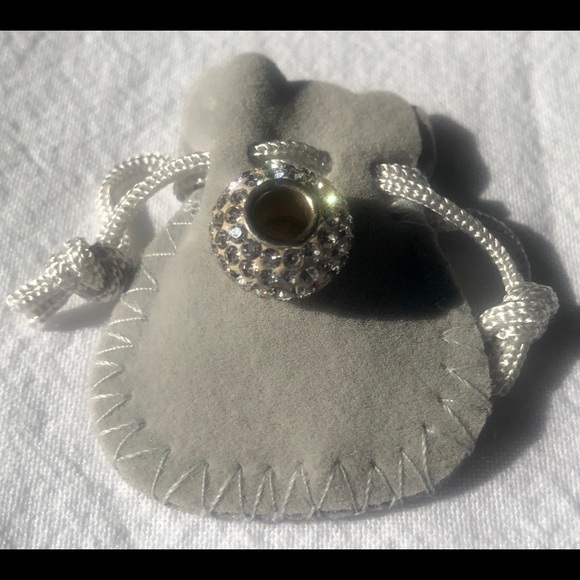 3 white crystal beads - for Pandora bracelets - Picture 6 of 6